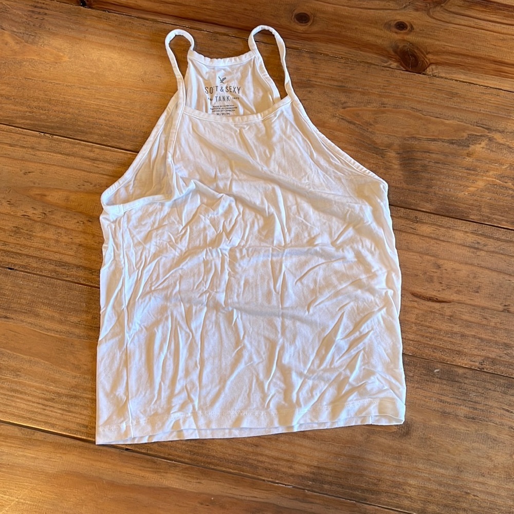 American Eagle crop tee
